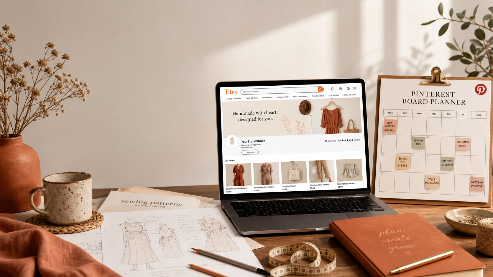Pinterest Scheduling for Etsy Shops: A Beginner Playbook